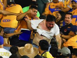 El América derrotó por 3-1 a Tigres el sábado y después del partido se viralizaron en redes sociales videos en los que se aprecian peleas en las gradas del Estadio Universitario. IMAGO7