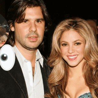 Shakira se reencuentra con su ex novio, Antonio de la Rúa