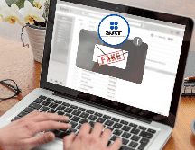 El SAT cuenta con un buscador oficial de correos falsos en su portal. CANVA / ESPECIAL