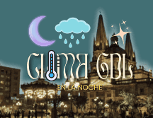 Según el pronóstico de hoy, 18 de agosto, se prevé lluvia débil en Guadalajara por la noche. S. Rodriguez