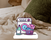 Aquí te diremos cuál es la cantidad de tiempo adecuada para lavar tus sábanas. CANVA / ESPECIAL