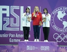 Esta hazaña representa la tercera presea para cada una en el evento. ESPECIAL.