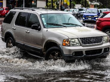 La lluvia afectó con inundaciones a partes céntricas de Guadalajara. EL INFORMADOR / ARCHIVO