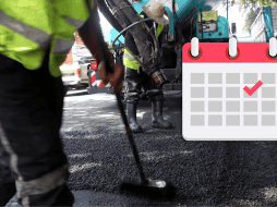 El programa de Bacheo Programado Nocturno en CDMX se llevará a cabo en 217 avenidas principales. EL INFORMADOR / ARCHIVO