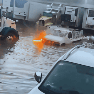 Mercado de Abastos, entre las zonas más afectadas por la lluvia de este día (VIDEOS)