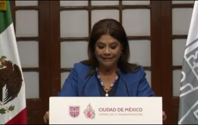 Clara Brugada informó que más tarde se llevará a cabo una conferencia por parte de la Fiscalía capitalina para dar a conocer más detalles sobre el caso. X / @ClaraBrugadaM