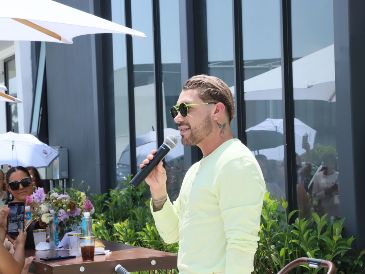 José Luis Villaseñor durante la inauguración del nuevo centro de distribución de Power Golden. GENTE BIEN JALISCO / E. Escamilla