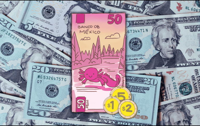 Es importante recordar que la cotización del dólar se actualiza a lo largo del día, por lo que es necesario revisarla constantemente si se requiere para alguna ejecución financiera. ESPECIAL / CANVA