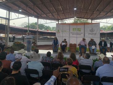 El titular de Sader, Eduardo Ron Ramos, recordó que el presupuesto que el Gobierno del Estado destina al campo es el más alto a nivel nacional, mientras que aumentará año con año. EL INFORMADOR/ O. González