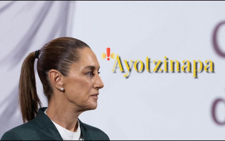 Claudia Sheinbaum tiene previsto reunirse nuevamente con las madres y padres de los estudiantes desaparecidos. SUN / LCG