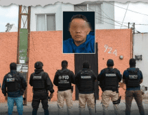 El arresto se llevó a cabo durante la madrugada, tras catear trece inmuebles en la colonia Santa Mónica del municipio de Querétaro. CORTESÍA
