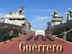 Autoridades logran importante decomiso de droga en las costas de Guerrero. ESPECIAL / X @SEMAR_mx