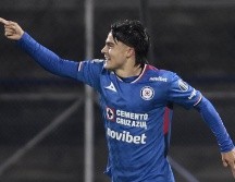 Luka Romero, autor del gol que le dio el triunfo al Cruz Azul. EFE/J. Méndez