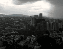 Guadalajara presenta lluvia moderada y vientos suaves. WEBCAM DE MÉXICO