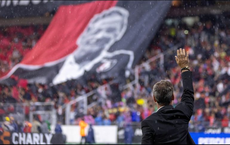 La afición atista recibió con entusiasmo a Cocca en su primer juego como local. IMAGO7/J Terán