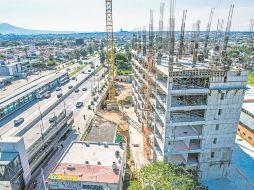 La construcción en Jalisco mantiene empleos y proyectos importantes, impulsando la inversión pública y la privada este semestre del 2025. EL INFORMADOR/A. Navarro