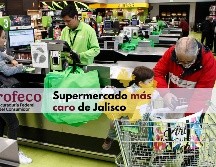 Profeco señala a esta tienda por ser la que ofrece los precios más altos para la Canasta Básica en Jalisco. EL INFORMADOR / ARCHIVO