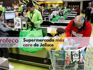 Profeco señala a esta tienda por ser la que ofrece los precios más altos para la Canasta Básica en Jalisco. EL INFORMADOR / ARCHIVO