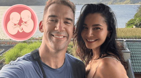 Martha Higareda y su esposo están a la espera de gemelos. ESPECIAL / IG / @marthahigareda