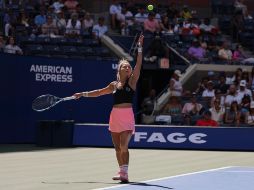 La derrota dejó un sabor agridulce: el sueño de la mexicana de seguir avanzando en el último grande del año quedó pendiente. EFE/ ARCHIVO.