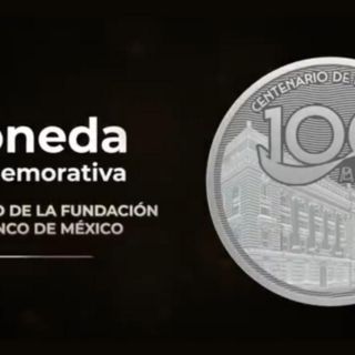 Banxico conmemora 100 años de su fundación con moneda de plata y billetes