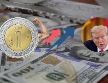 Peso mexicano muestra progreso frente al dólar estadounidense; Trump y la Fed, parte de  los involucrados. EL INFORMADOR / ARCHIVO