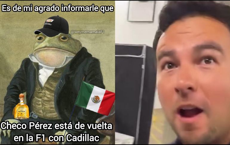 El mexicano Checo Pérez volverá a la F1 de manera oficial. ESPECIAL