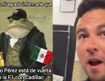 El mexicano Checo Pérez volverá a la F1 de manera oficial. ESPECIAL