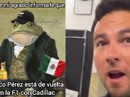 El mexicano Checo Pérez volverá a la F1 de manera oficial. ESPECIAL