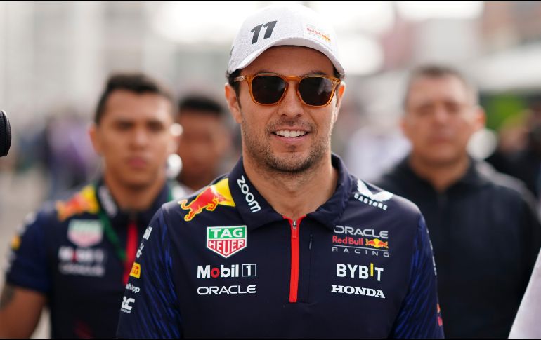 El piloto mexicano Sergio 