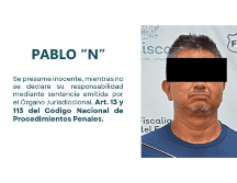 Un juez dictó auto de vinculación a proceso en contra de Pablo 