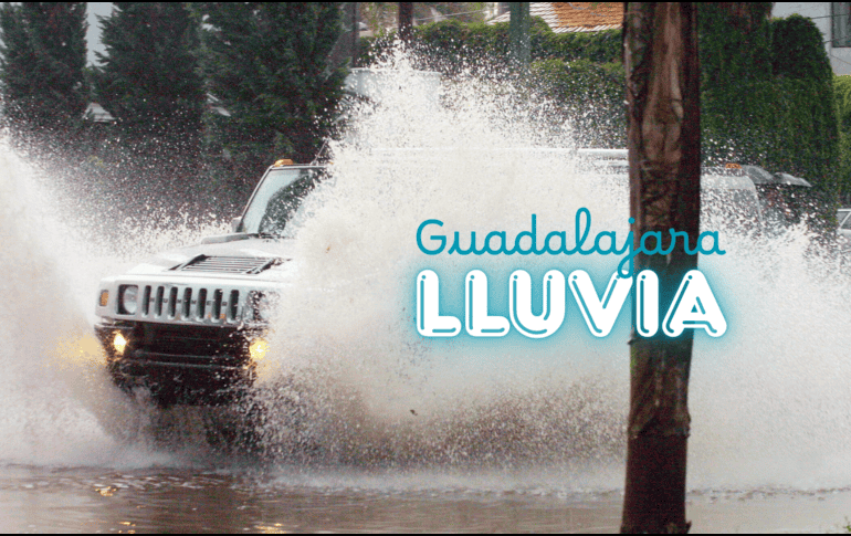 El pronóstico general de lluvia para este martes en Guadalajara es de 89%, pero será más probable durante la noche, al arranque de la madrugada. EL INFORMADOR / ARCHIVO