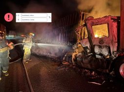 El accidente ocurrió durante la madrugada de este miércoles. ESPECIAL / FACEBOOK Protección Civil Estatal Colima