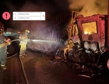 El accidente ocurrió durante la madrugada de este miércoles. ESPECIAL / FACEBOOK Protección Civil Estatal Colima