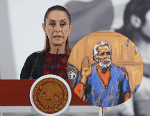 Sheinbaum también dijo que son importantes las declaraciones de la DEA al comparar a Genaro García Luna con el líder criminal. EFE / I. ESQUIVEL / ARCHIVO