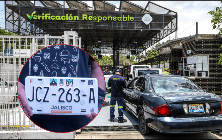 Para realizar el canje de placas es necesario presentar el certificado de verificación responsable 2025 en la oficina recaudadora correspondiente. EL INFORMADOR/ARCHIVO ESPECIAL/Gobierno de Jalisco