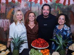 Yoli Sánchez, María Elena Aguilar, Yuri Zatarain y Victoria Plasencia durante la primera edición de Creative Living. GENTE BIEN JALISCO / Revista del 29 de agosto 2025