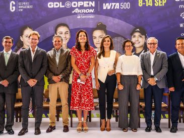 La edición del GDL Open 2025 se presentó ante los ojos del mundo en conferencia de prensa. EL INFORMADOR/ A. NAVARRO.