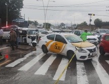 La Policía Vial informó que el conductor del taxi “amarillo” quedó en calidad de retenido mientras se realizan las investigaciones pertinentes. ESPECIAL/Policía Vial Jalisco