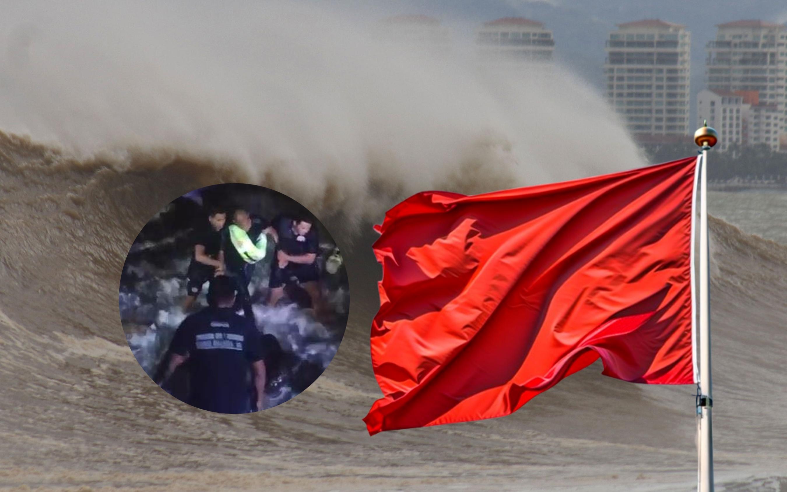 La Dirección Municipal de Protección Civil y Bomberos de Puerto Vallarta pide atender las indicaciones del personal de Guardavidas. EFE / ARCHIVO