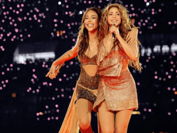 Danna agradece a Shakira luego de compartir escenario. ESPECIAL / IG / @danna