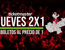 Estos catorce conciertos en Guadalajara están al 2x1 en Ticketmaster el día de hoy. EL INFORMADOR / ARCHIVO