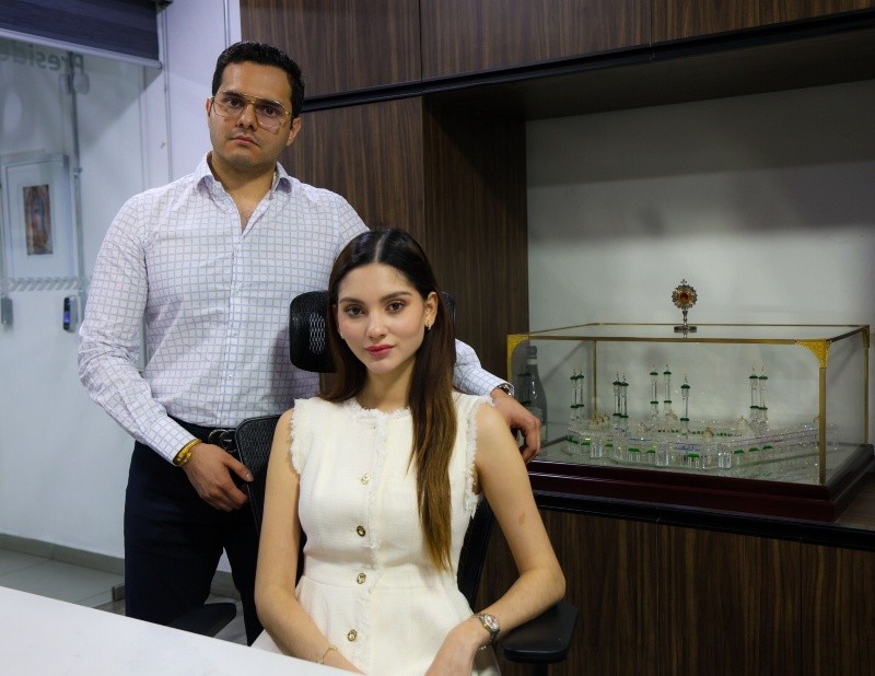 Ana y Alejandro Villegas de Gemmex Diamantes&nbsp;