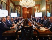 Claudia Sheinbaum se reunió con la delegación brasileña encabezada por el vicepresidente Geraldo Alckmin, quien estuvo acompañado por cerca de 200 empresarios. EFE