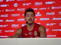 Alan Mozo aseguró que ve al Guadalajara en camino al campeonato. EL INFORMADOR/ F. Ramírez.