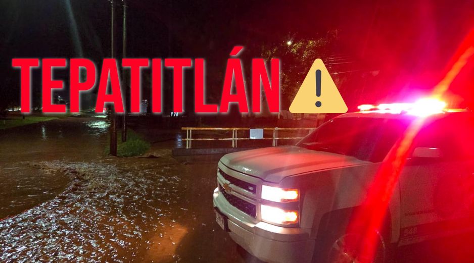 Así amaneció Tepatitlán tras las fuertes lluvias que se presentaron en las últimas horas. ESPECIAL / X: @GobiernoTepa
