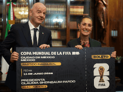 Claudia Sheinbaum indicó que México estará en los ojos del mundo por la inauguración de la Copa del Mundo. EFE / ESPECIAL / Presidencia de México