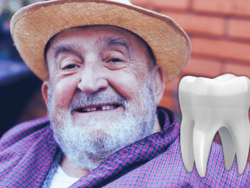 El 91.8% de los mexicanos examinados tenía un mínimo de 20 dientes, en la población mayor de 80 años, solo el 50.5% de las mujeres y el 54.3% de los hombres contaban con esa cantidad. ESPECIAL / CANVA