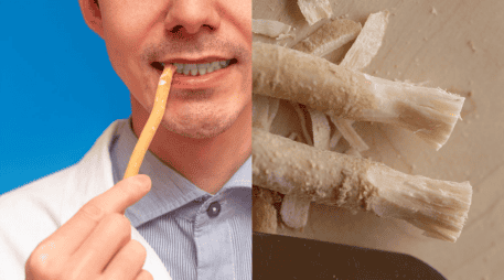 El miswak stick es una práctica milenaria de higiene dental que vuelve con fuerza debido a su efectividad demostrada, su sostenibilidad y su atractivo como tendencia digital.  CANVA
