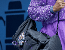 La tenista Naomi Osaka lució el pasado martes por su partido inaugural del campeonato US Open un Labubu en su mochila bautizado como 